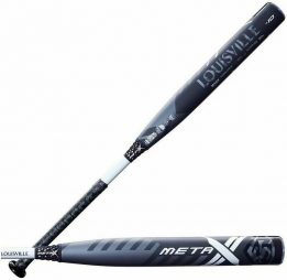 Meta rolled softball bat