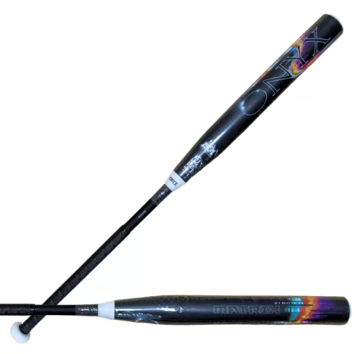 rolled softball bat Onyx